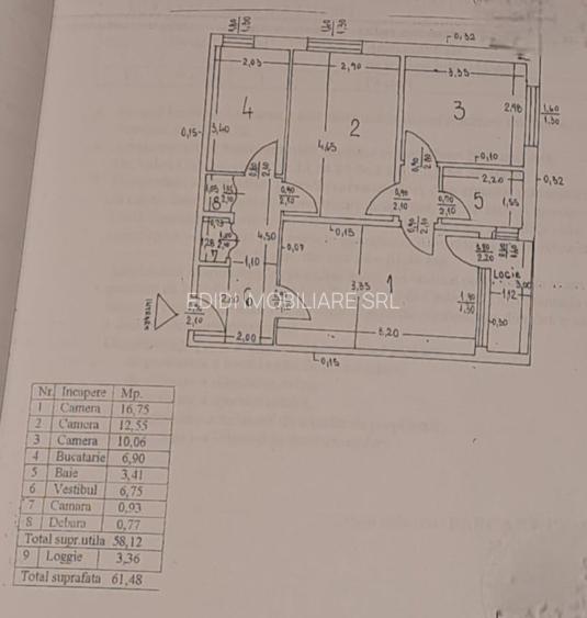 3 camere, circular, Raul Doamnei, Chilia Veche, 65 mp, 9 din 10 - 6