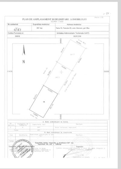 Teren intravilan de vanzare Comuna Berceni - 8