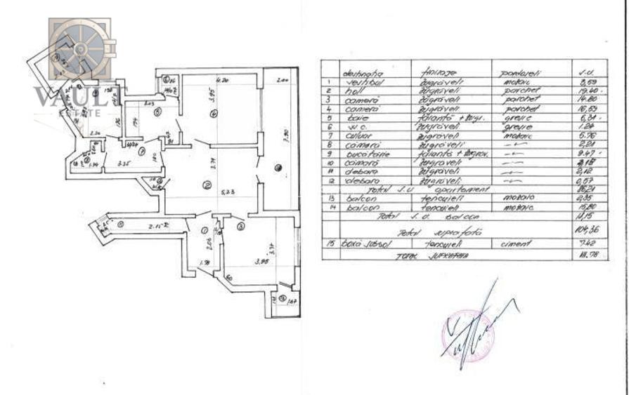 3 CAMERE - TERASA 16 MP - PIATA ROMANA - CALEA VICTORIEI - RISC SEISMIC 2 - 1