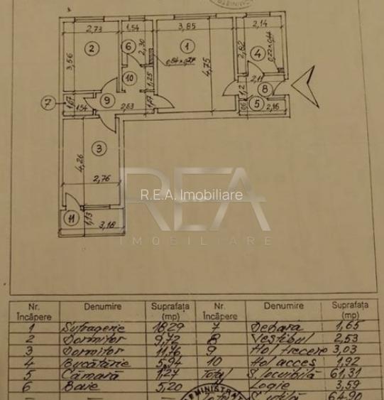 3 camere, P/8, 64,90 mp-Drumul Taberei-Afi Cotroceni - 8