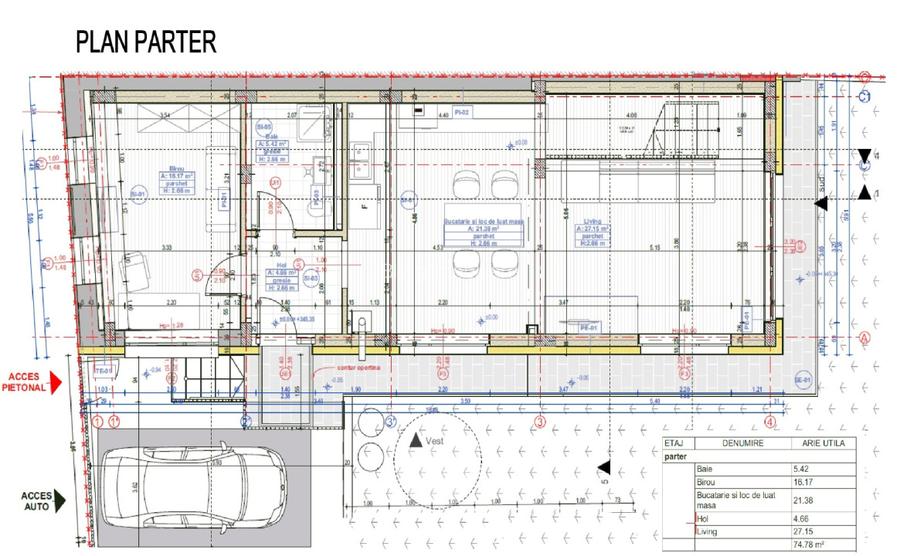 Casa individuala, 145 mp plus 230 mp teren, zona Semicentrala  - 10