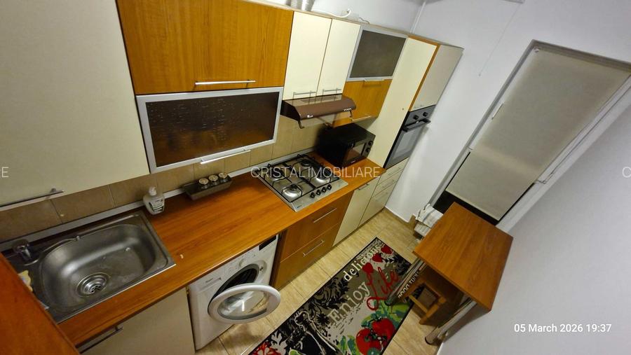 Garsoniera mobilata complet, pet friendly, Titan, bloc modern - 6