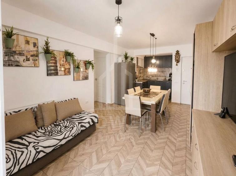 Apartament 3 camere cu 2 băi, 2 locuri de parcare și 2 balcoane