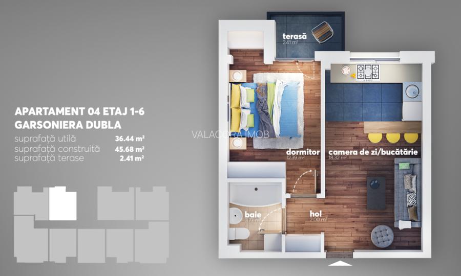 Apartamente 2 camere Aparatorii Patriei - 6