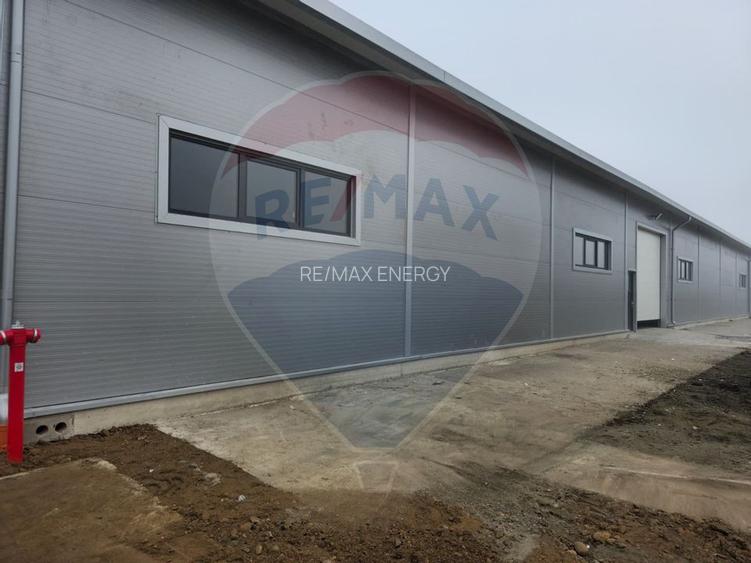 Hala noua 864m, Emerson, inaltime 9m, acces facil, comision 0 - 6