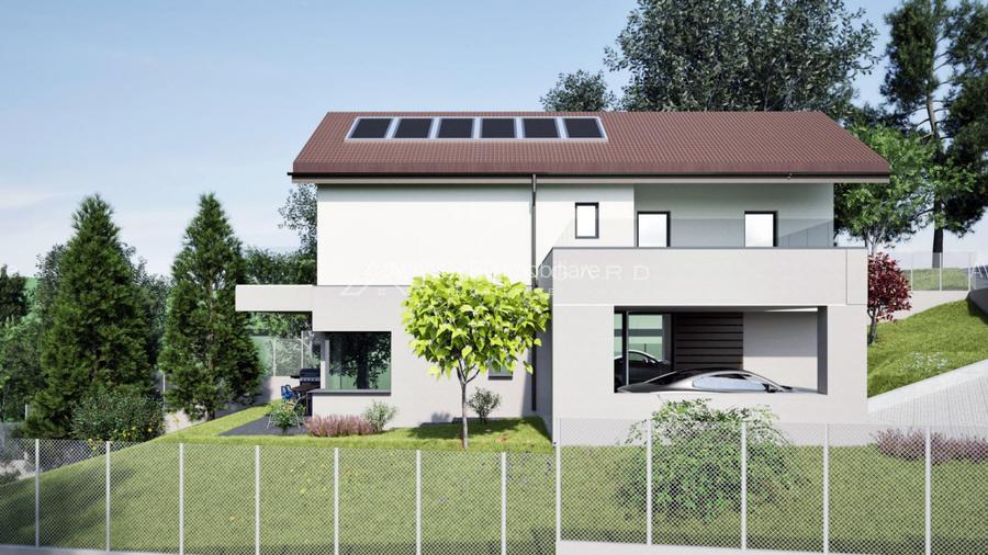 Casa Individuala cu Panorama de Vis – Feleacu, 123 mp utili, teren 750 mp - 2