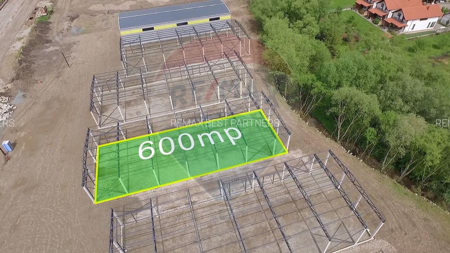 Hala industriala, de vanzare – 600 mp utili, 1400 mp teren Baciu - 13