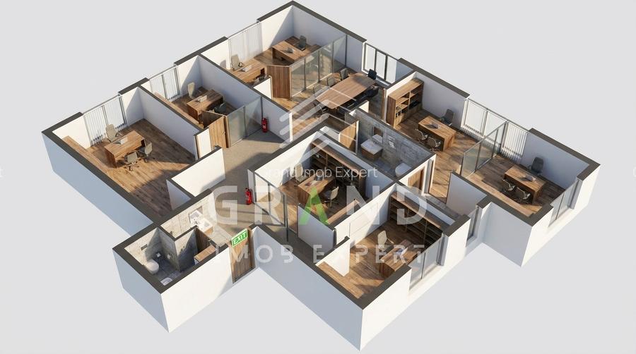 Spațiu birouri 100 mp,ultracentral Cluj-Napoca–Str.Iuliu Maniu | Parter înalt - 2