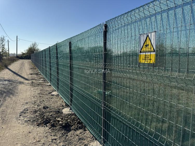 Teren 1700 mp de închiriat Clinceni Bragadiru acces camioane A0 container - 14