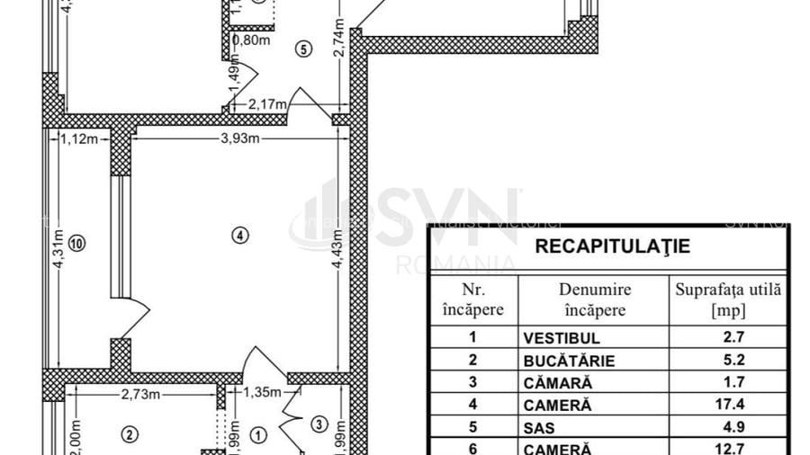 REA1027664 Apartament 3 camere I Metrou Obor I Mobilat si utilat - 10