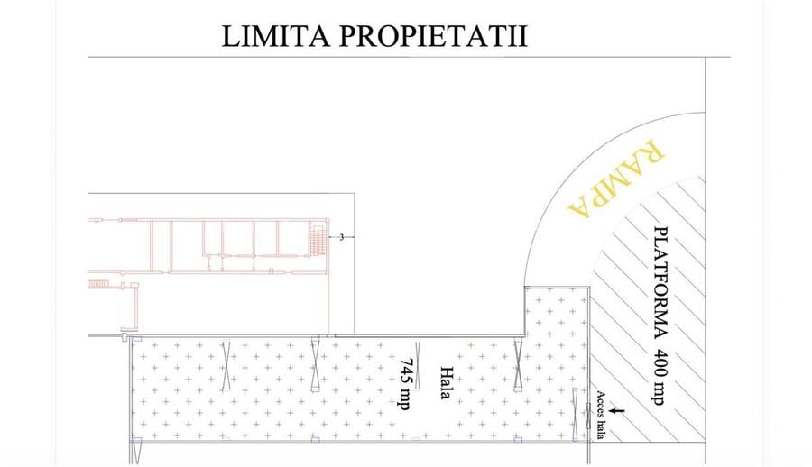 Hale Calea Chisinaului Iasi, aproape de Carrefour de la 65mp la 2000mp - 7