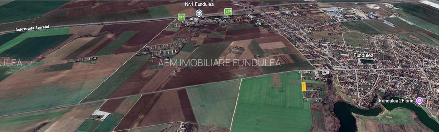 Teren intravilan Fundulea 1000 mp - 5