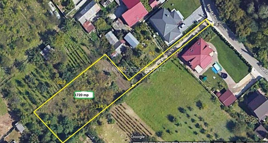 Nicolina, str. Strugurilor, 1720 mp, intravilan - 5