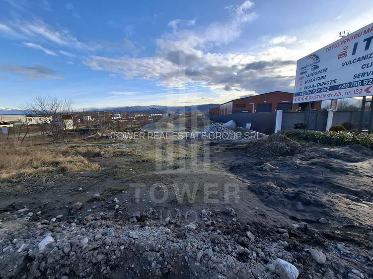 Teren intravilan la intrare in Cristian, pentru constructii industriale - 4