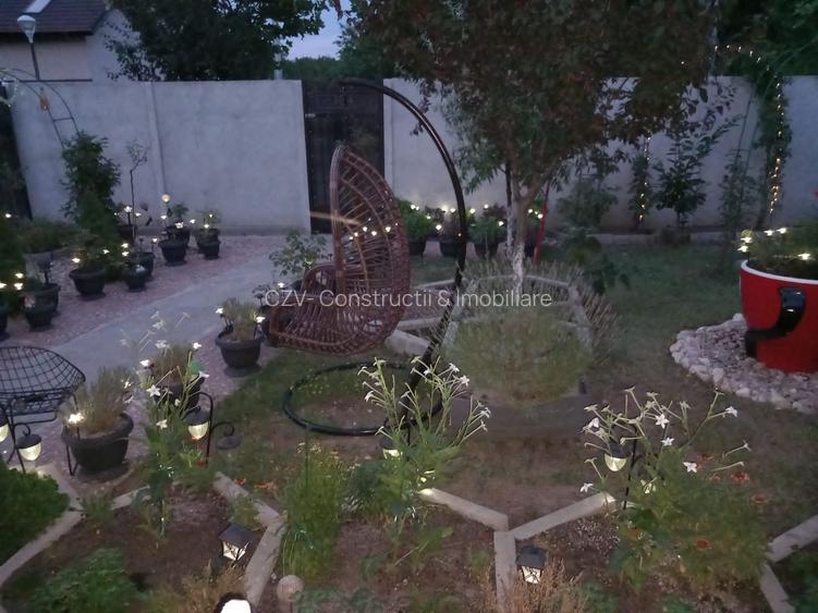 Parter cu structură pentru etaj, curte amenajată și organizare impeca - 25