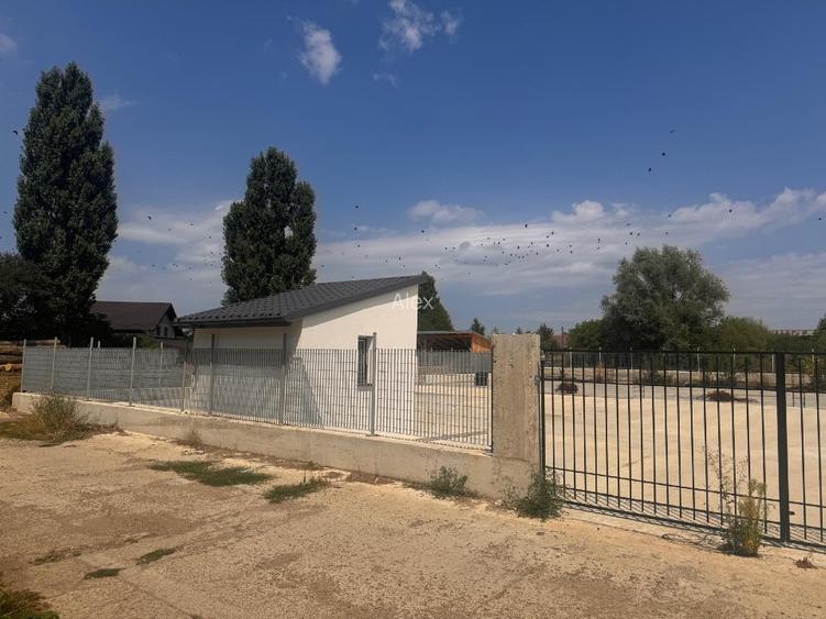clădire de birouri nouă cu hală, parcare betonata și acces tir - 4
