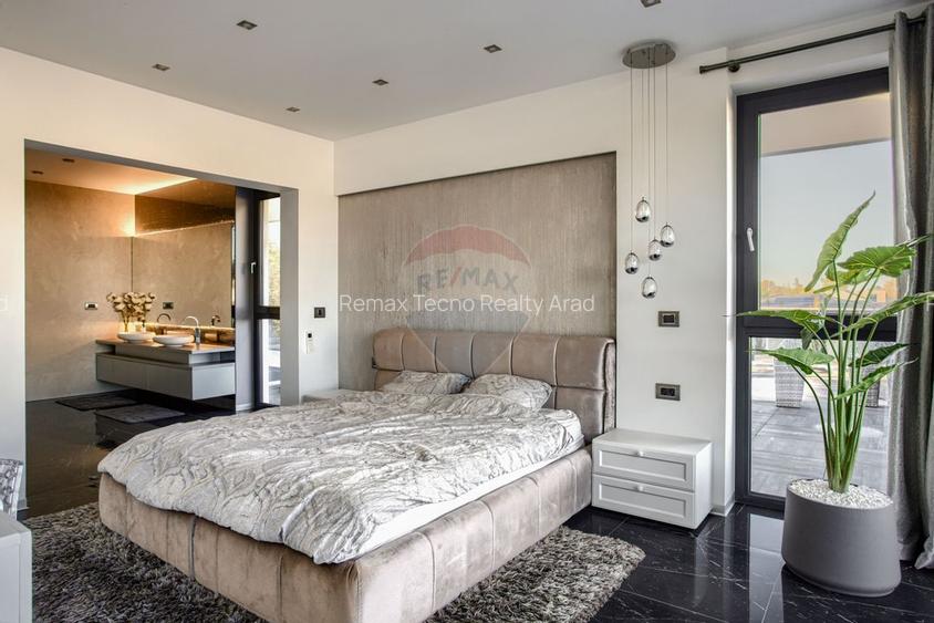 Vilă de lux stil mediteranian de vânzare zona Aradul Nou-Tabacovici - 15