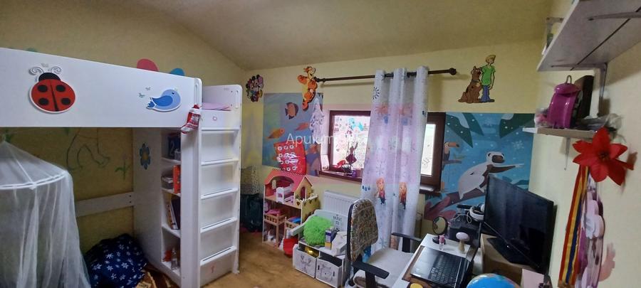 Săbăreni, casă 2011, P+M 4 camere + dependințe, curte 500 mp - 10