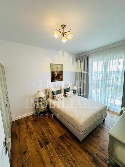 Apartament cochet, incalzire pardoseala, parcare proprie, complet utilat