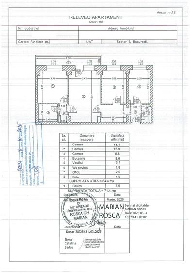 3 camere | Teiul Doamnei | Bloc din 83 | Reabilitat - 20
