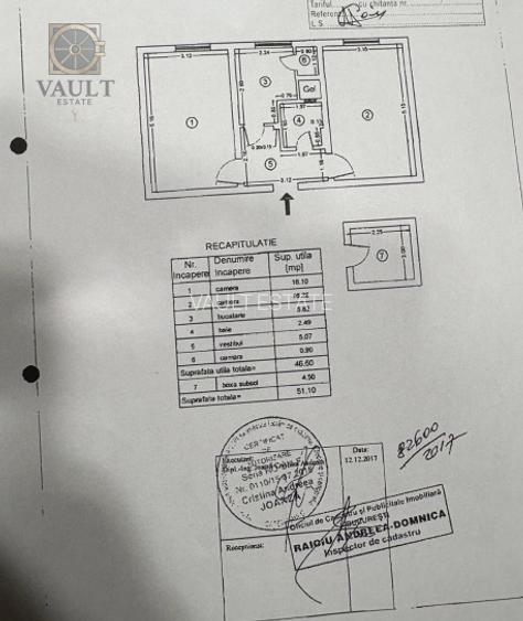 Apartament 2 camere - ETAJ 1 - BOXA INCLUSA - zona BARBU VACARESCU - 1