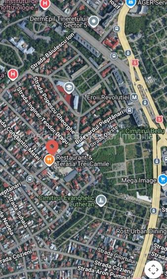 Eroii Revoluției metrou/Bld Pieptanari,teren 200mp D/16ml 185.000euro - 2