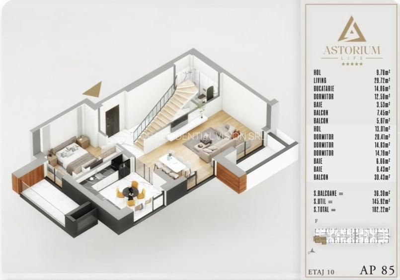 5 CAMERE TIP DUPLEX-PREDARE IULIE 2026- ASTORIUM LIFE! - 2