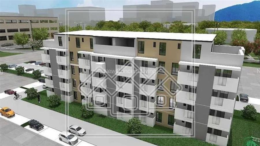 Apartament de vanzare in Sibiu - 2 camere - bloc nou - curte proprie - 13