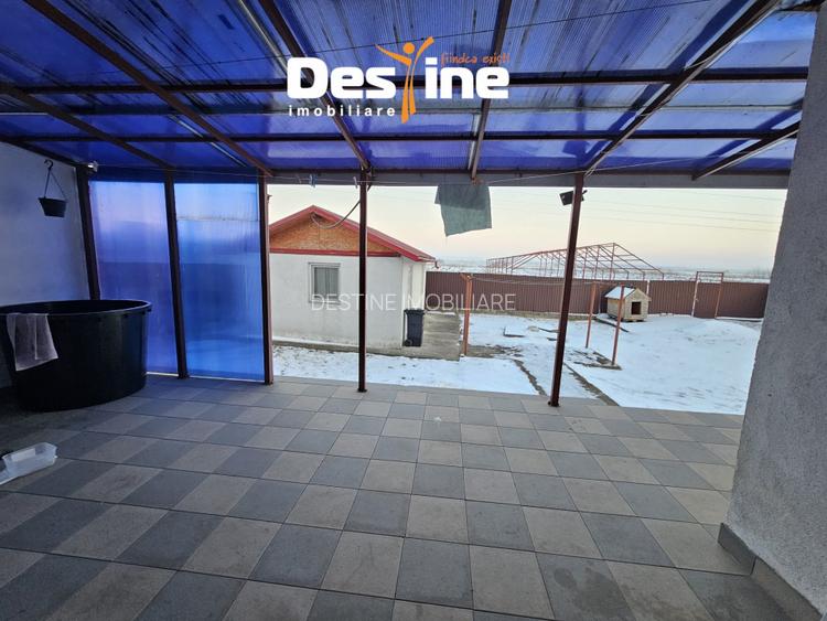 Casa cu etaj si mansarda, 7.200 mp teren, in comuna Probota  - 17