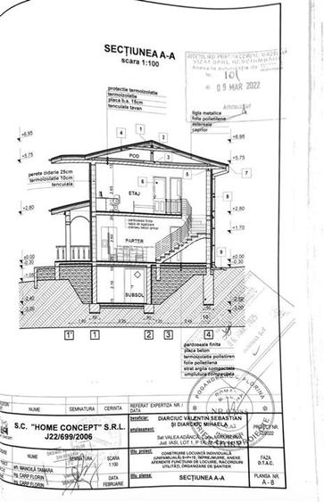 Valea Adanca - Teren Intravilan cu proiect aprobat - 544 mp - Toate utilitatile - 2