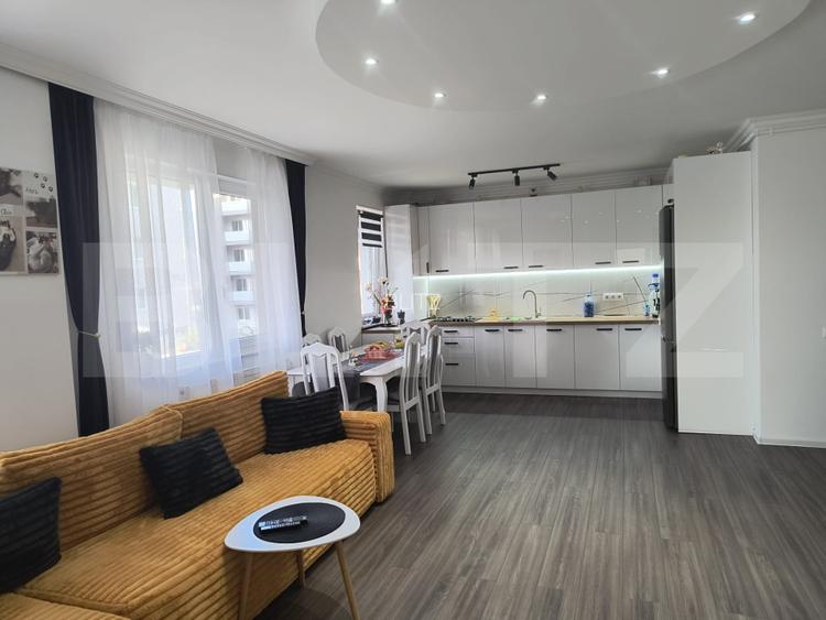 Apartament cu 3 camere, parter inalt, 71 mp, 2 bai, in zona Teilor - 2