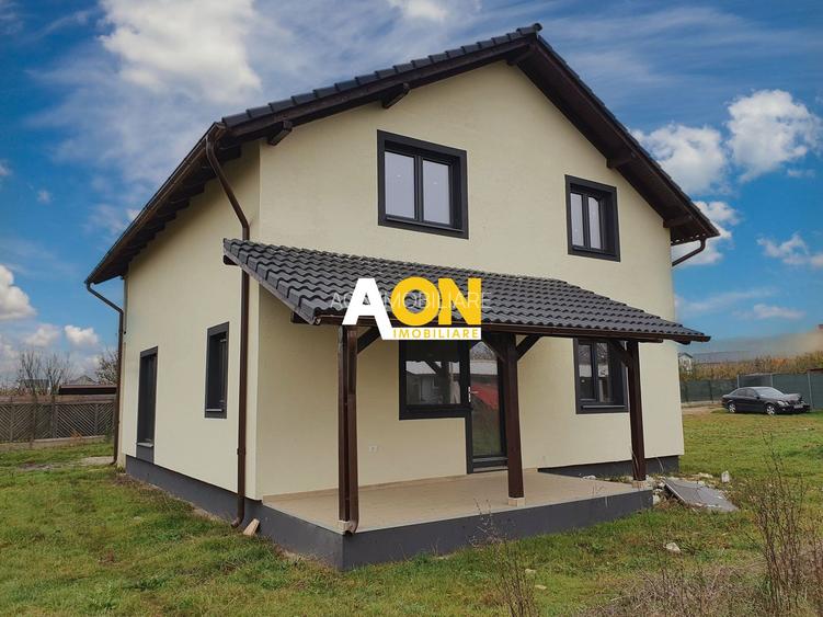 Casă nouă P+M, 5 camere, încălzire pardoseală, Alba-Micești, stânga - 2