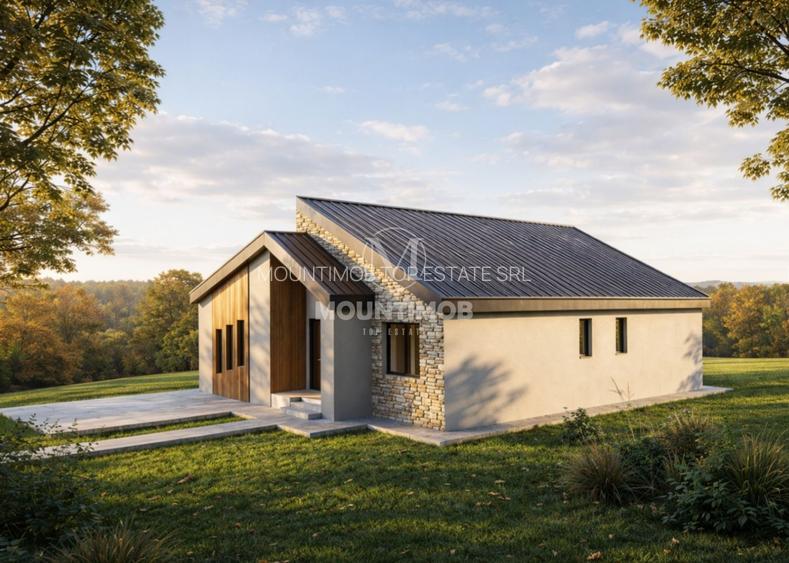 Casa individuala la cheie, 121 mp/utili, teren 515 mp, Bod/Brasov - 2