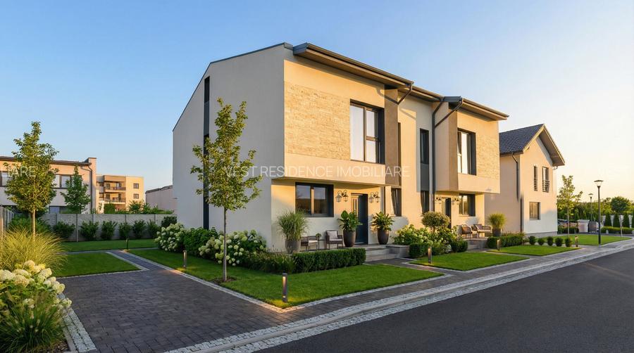 Case de tip duplex si individule cu 4 camere si mansarda. Comision 0 - 2