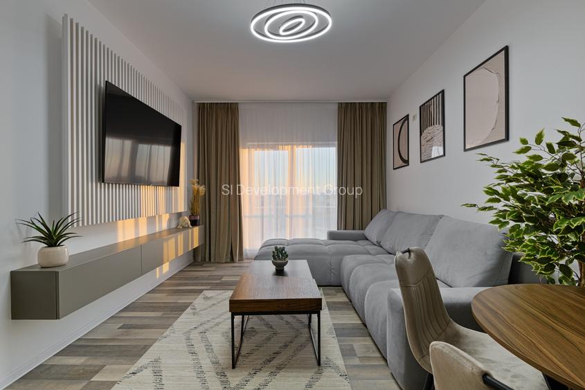 2 camere in Bloc Nou -  70mp  | Mobilat & utilat complet  | Loc de parcare - 2