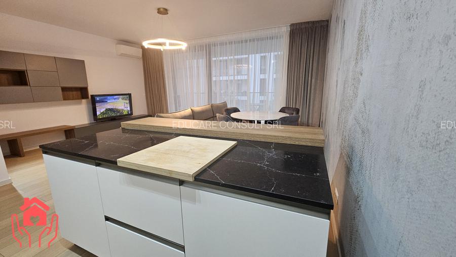 Baneasa Shopping City(THE IVY)-3 camere, 104 mp, mobilier ROVERE, terase, garaj! - 8