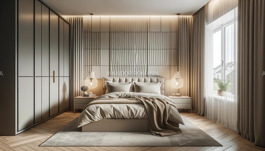 Apartament spatios cu 2 camere si 2 balcoane - SISESTI - NOU - 19