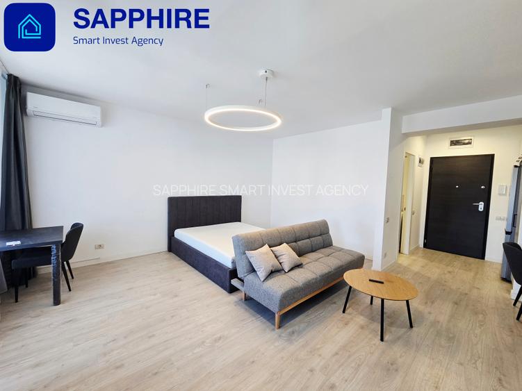 Garsonieră de închiriat Residence 5 Pipera, prima închiriere, mobilat și utilat - 8