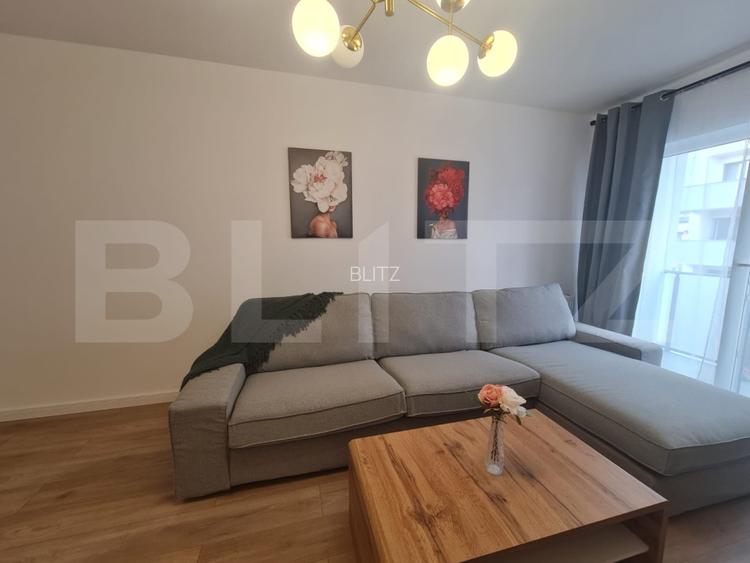 Apartament 2 camere decomandat, 51 mp utili, parcare, zona Terra - 2