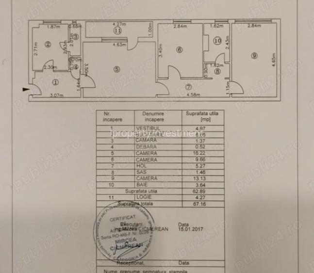 Brancoveanu | 3 camere | Renovat | Posibilitate Centrala Termica |  - 10