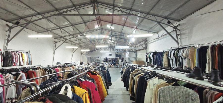 DE INCHIRIAT  HALA 450 mp  +  1000 mp platou betonat - ISALNITA - 2