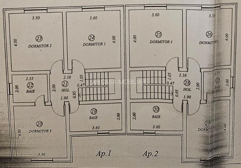 Duplex nou, 5 camere, P+E, cu perete despărțitor dublu, Dumbrăvița, comision 0% - 3