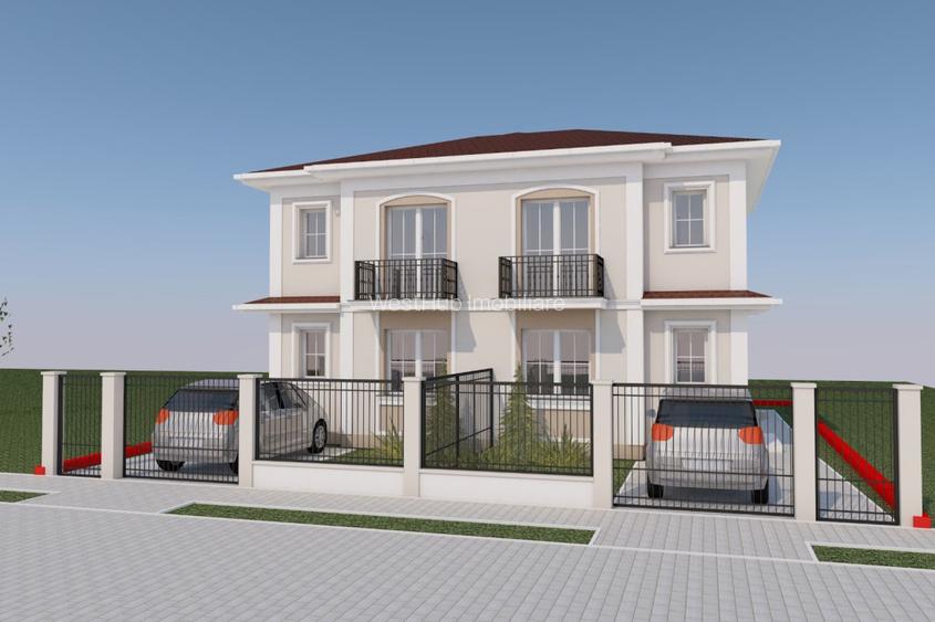 Duplex cu 3 camere, 71 mp utili, 230 mp teren - Sanandrei - 9