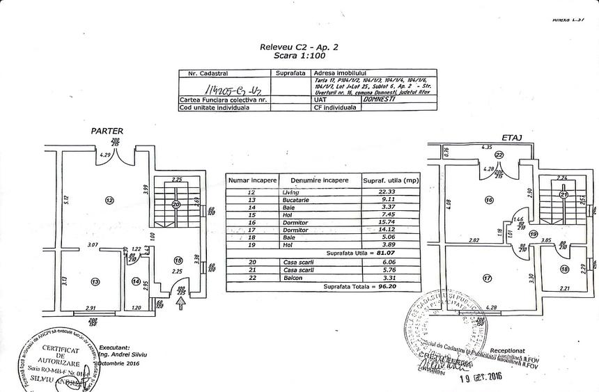 Duplex de vanzare,Domnesti - 1