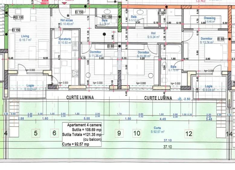 4 Camere/ 110mp utili/ 93mp gradina/ 3 bai/ 15 min metrou 1 Decembrie - 2
