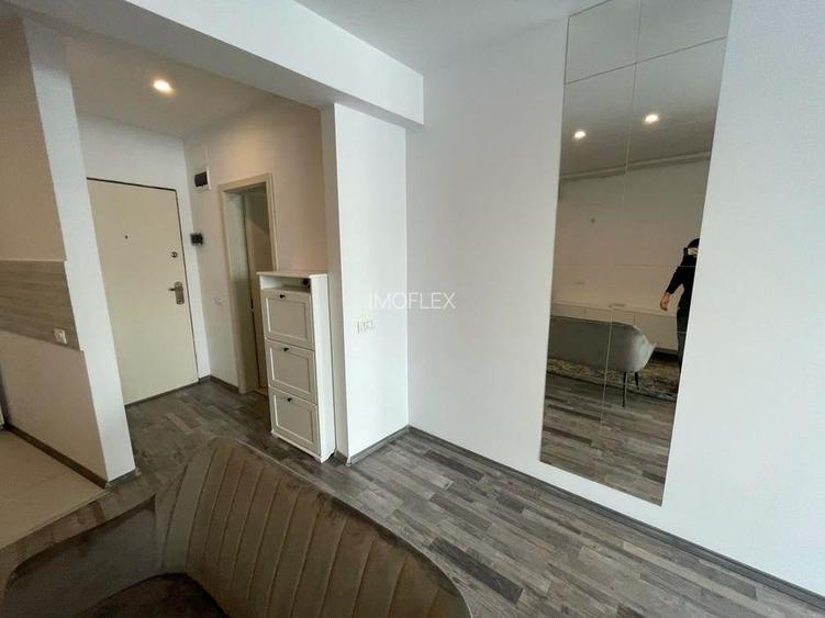 Studio modern, complet mobilat și utilat, bloc nou (după 2017), zona D - 6