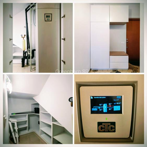 Casa pasiva cu pompa de caldura Sol-apa(Suedia),4camere,mobilata&utilata complet - 9