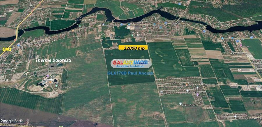 Teren intravilan 22000 mp Balotesti str Fabricii cu utiltati - 5