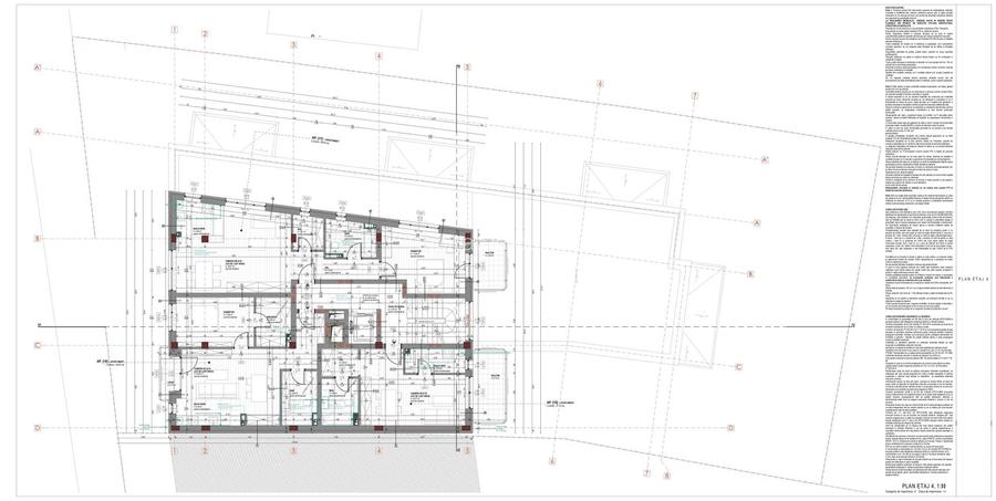 Bloc nou, S+P+5E, cu 19 apartamente, cu 1,2 si 3 camere,  zona Central - 14
