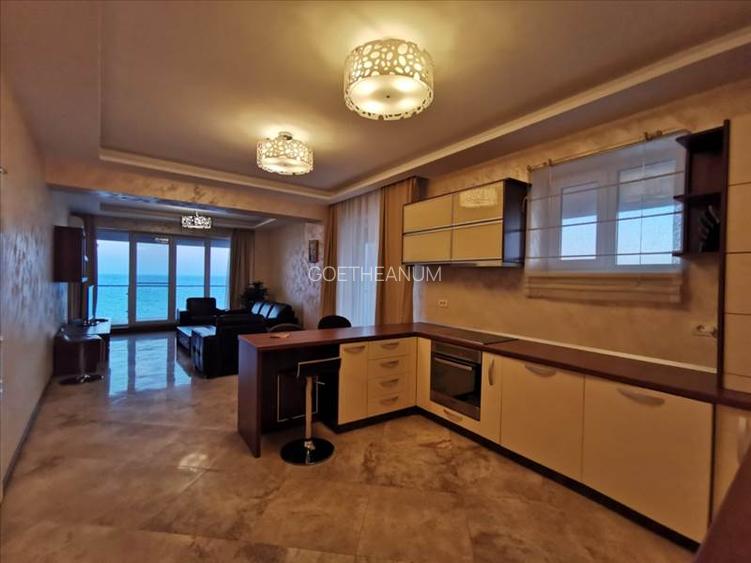 Vedere frontala la mare inchiriere 2 cam lux, terasa, loc de parcare termen lung - 3